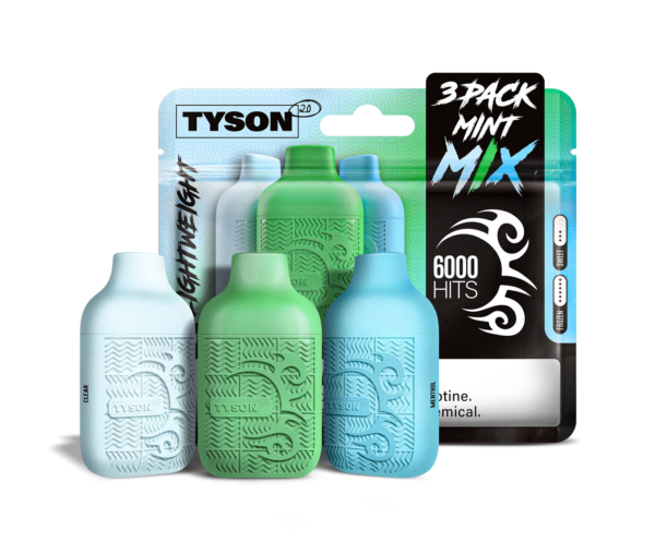 Tyson 3 Pack Lightweight 6000 Hits