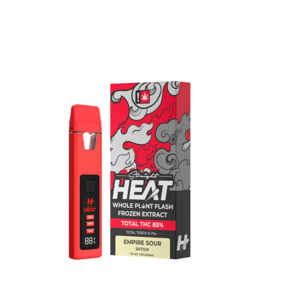 Straight Heat Whole Plant Flast Frozen Extract Disposable