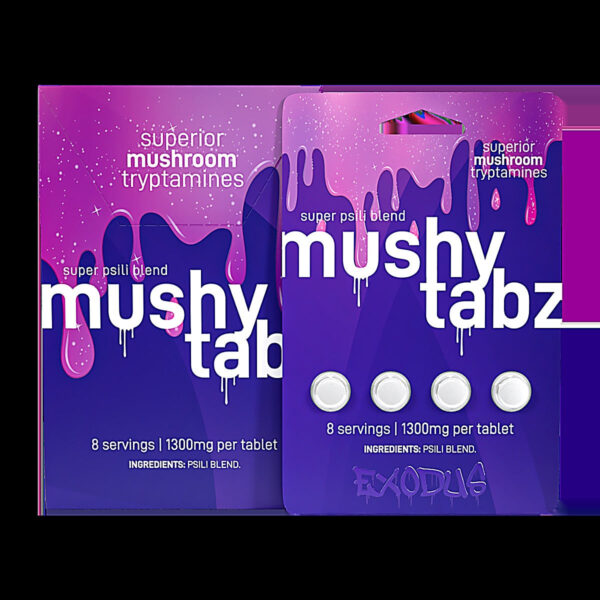 Mushy Tabz Super Psili Blend 8 Servings 1300mg per Tablet - Main Image