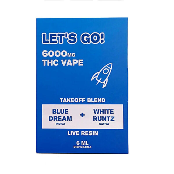 Not Your Bakery Let's Go 6000Mg THC Vape Takeoff Blend - Main Image