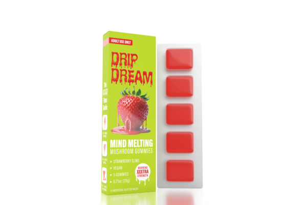 Zour Dream Mushroom Gummies by DRIP XXXTRA Strength 5pc