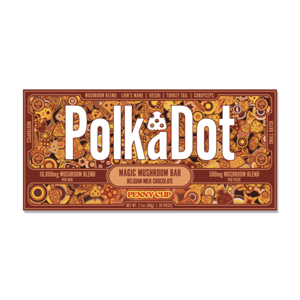 PolkaDot Mushroom Blend Chocolate Bar 500mg