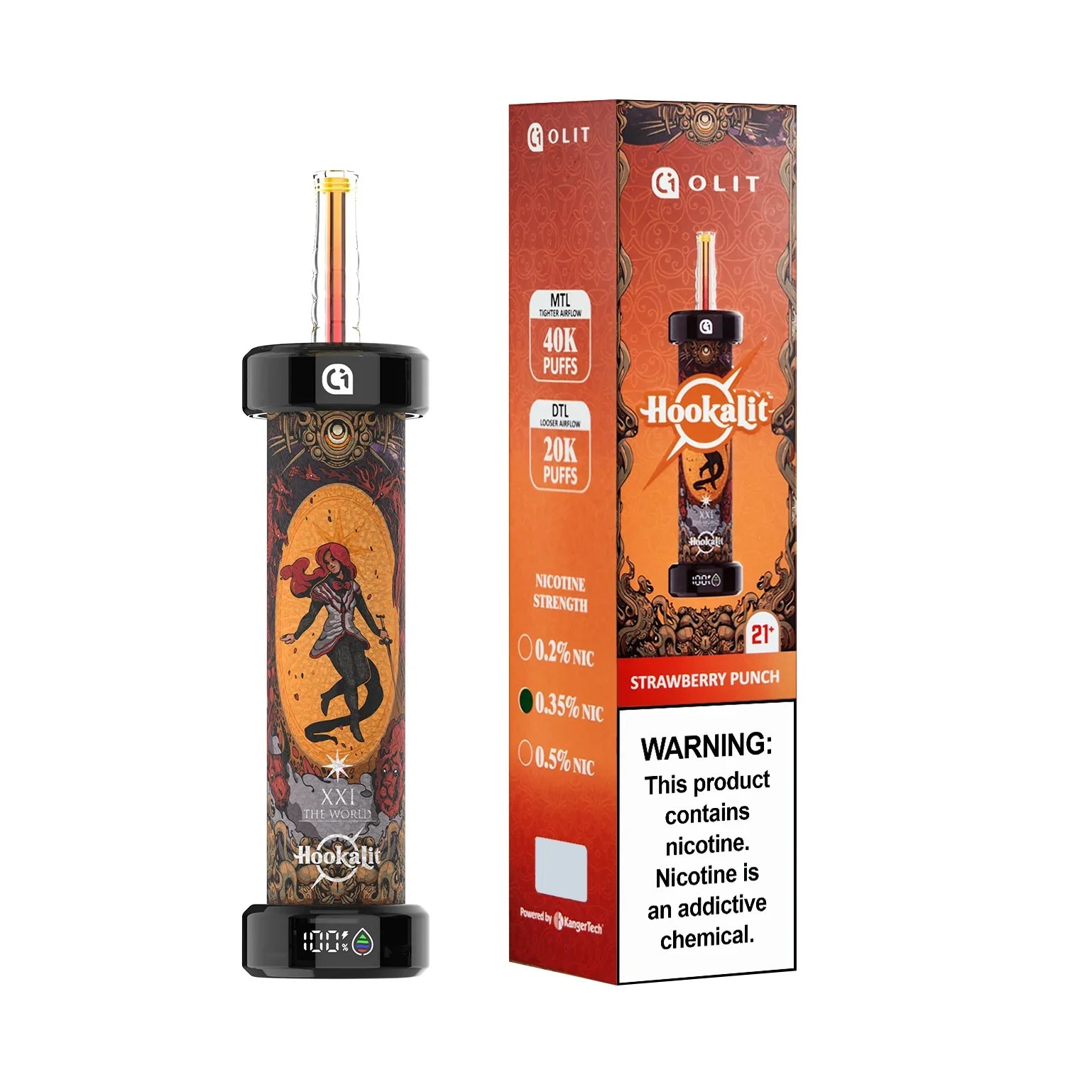 Olit Hookalit 40K Disposable Hookah Vape