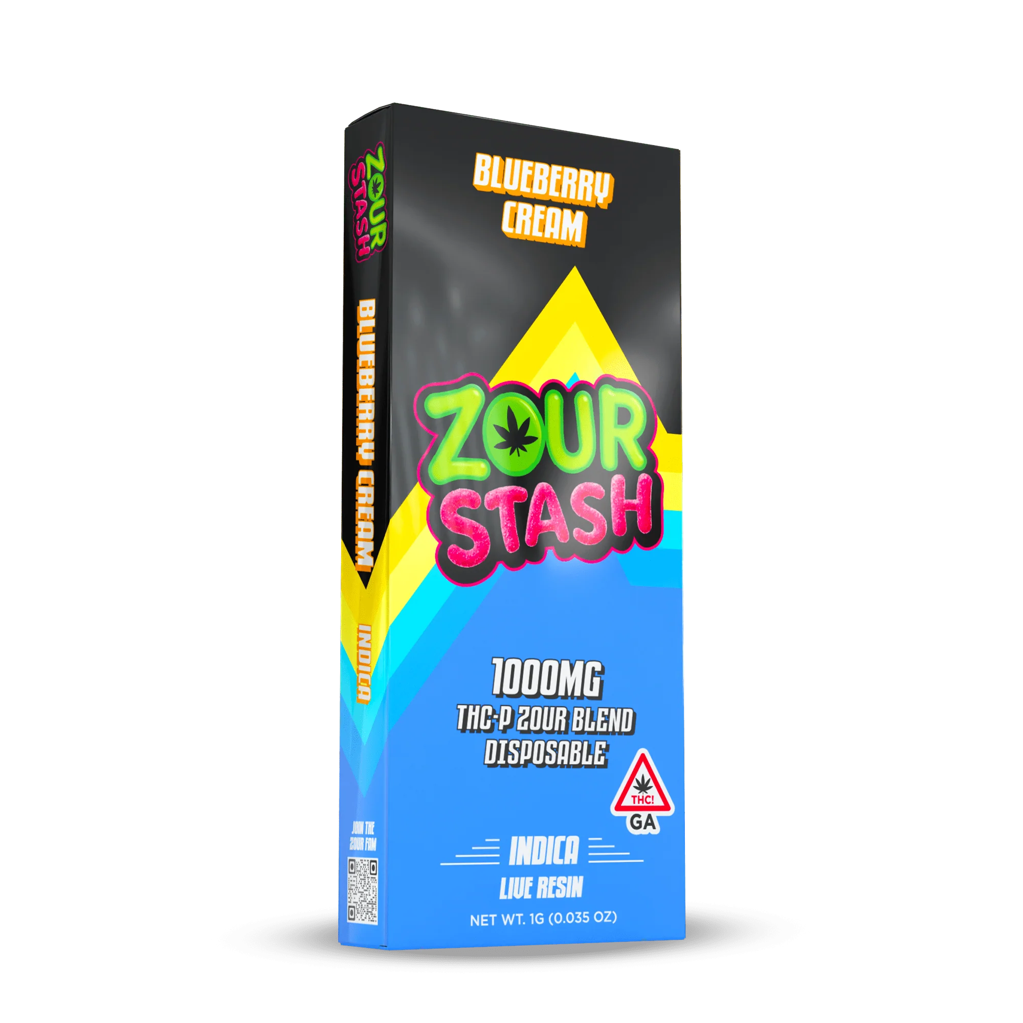 Zour Stash THC-P Live Resin 1.0G Disposable
