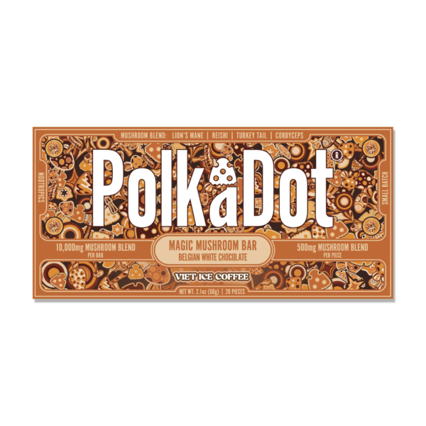 PolkaDot Mushroom Blend Chocolate Bar 500mg