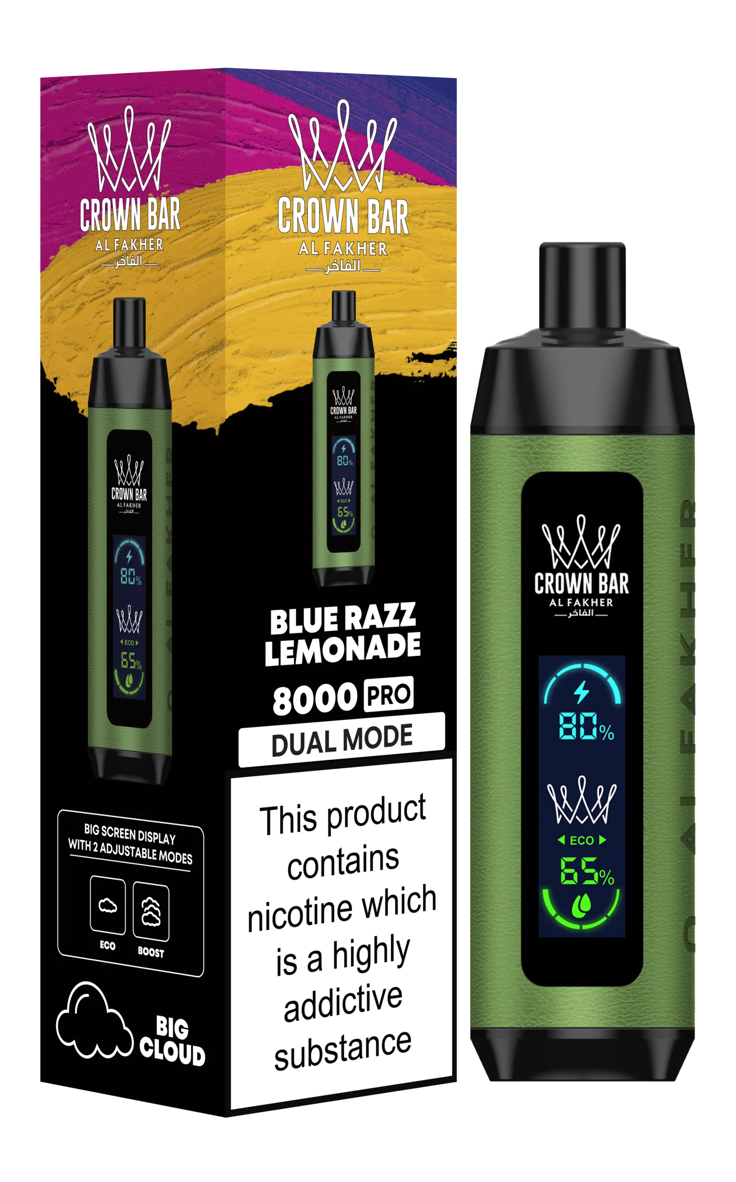Al Fakher Crown Bar 8000 Disposable Vapes