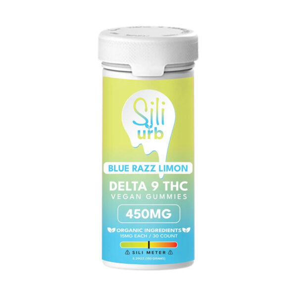 Sili x Urb D9 THC Gummies 450MG 30 Count