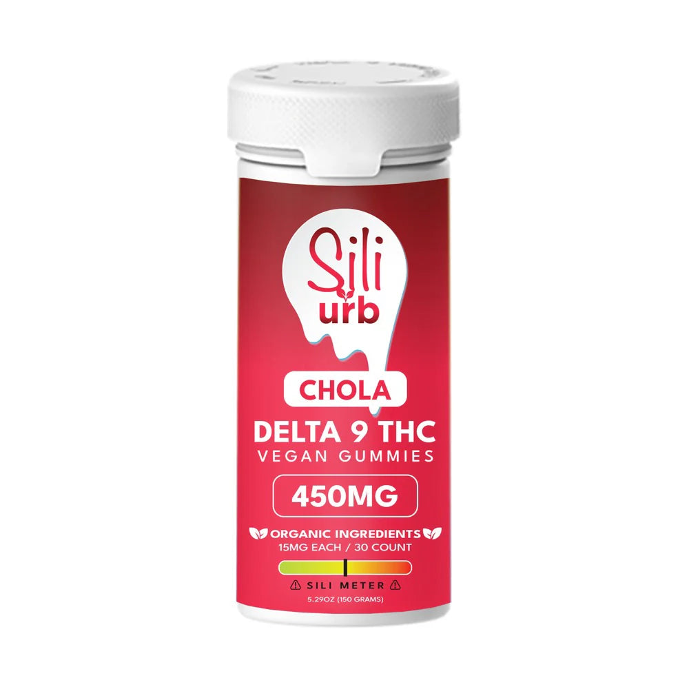 Sili x Urb D9 THC Gummies 450MG 30 Count