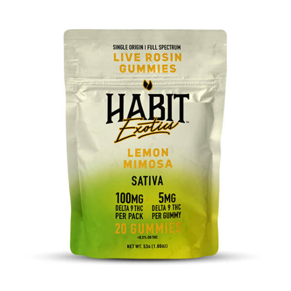 HABIT Exotics Live Rosin Gummies