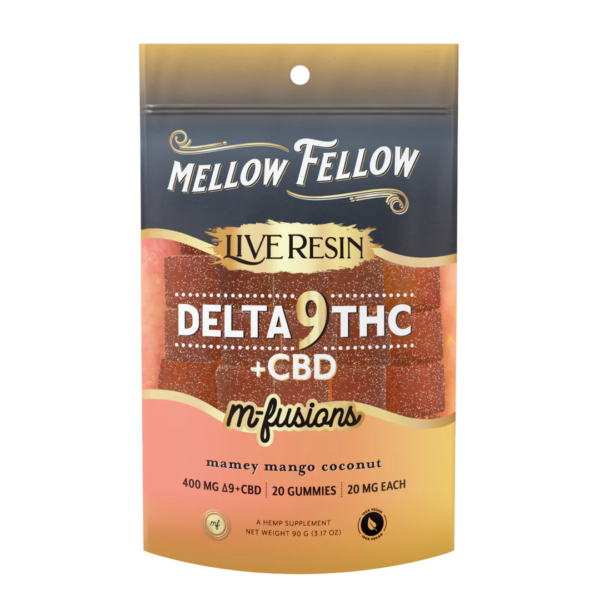 Mellow FellowDelta 9 Live Resin Edibles 20x20MG (400MG Total)