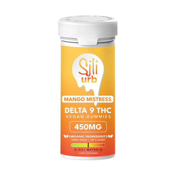 Sili x Urb D9 THC Gummies 450MG 30 Count
