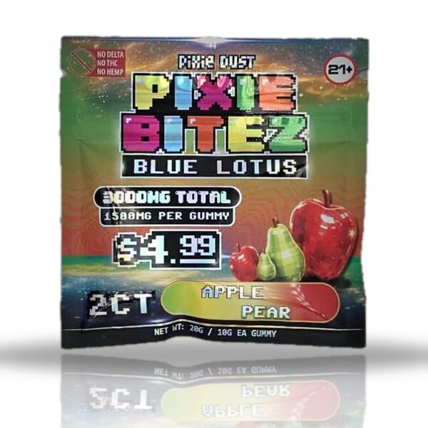 Pixie Dust Pixie Bitez Blue Lotus Gummies 3000MG 2ct