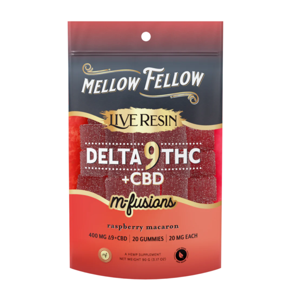 Mellow FellowDelta 9 Live Resin Edibles 20x20MG (400MG Total)