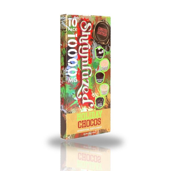 Shrumfuzed 10 Pack 8000 MG - Assorted Holiday Chocolates