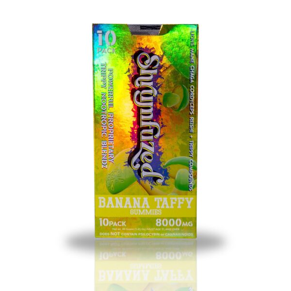 Shrumfuzed 10 Pack 8000 MG - Banana Taffy