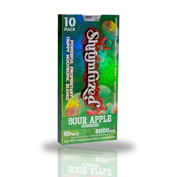 Shrumfuzed 10 Pack 8000 MG - Sour Apple