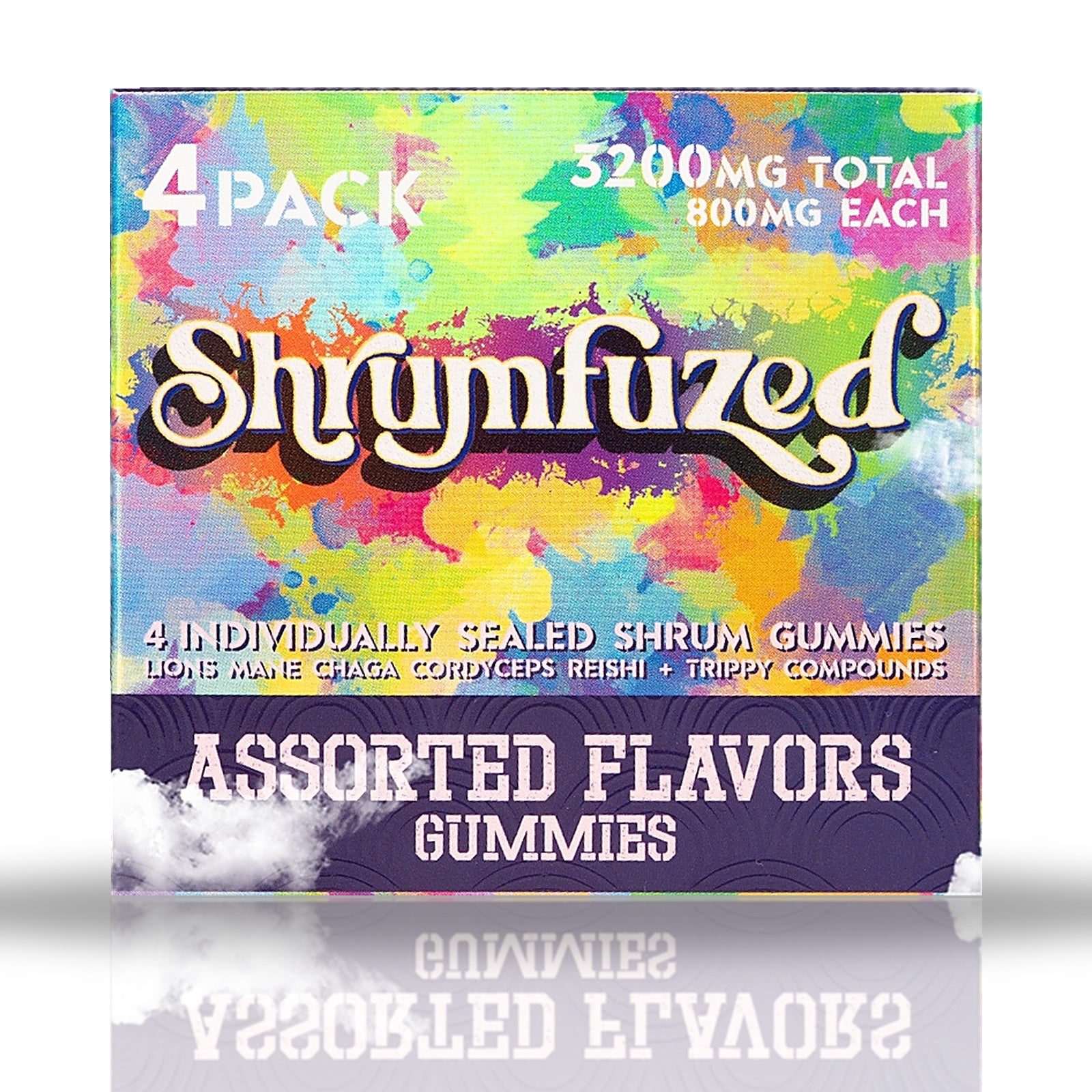 Shrumfuzed 4 Pack 3200 MG - Assorted Flavors