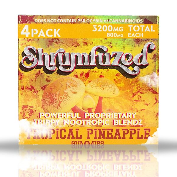 Shrumfuzed 4 Pack 3200 MG - Tropical Pineapple