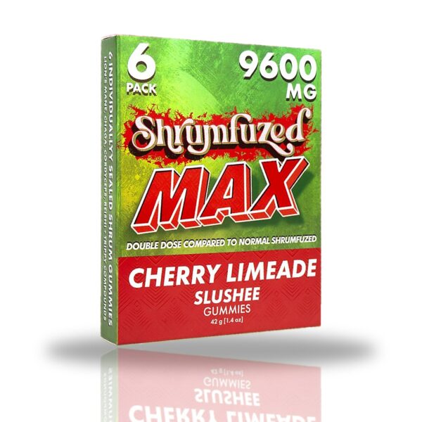 Shrumfuzed MAX 6 Pack 9600 MG - Cherry Limeade Slushee