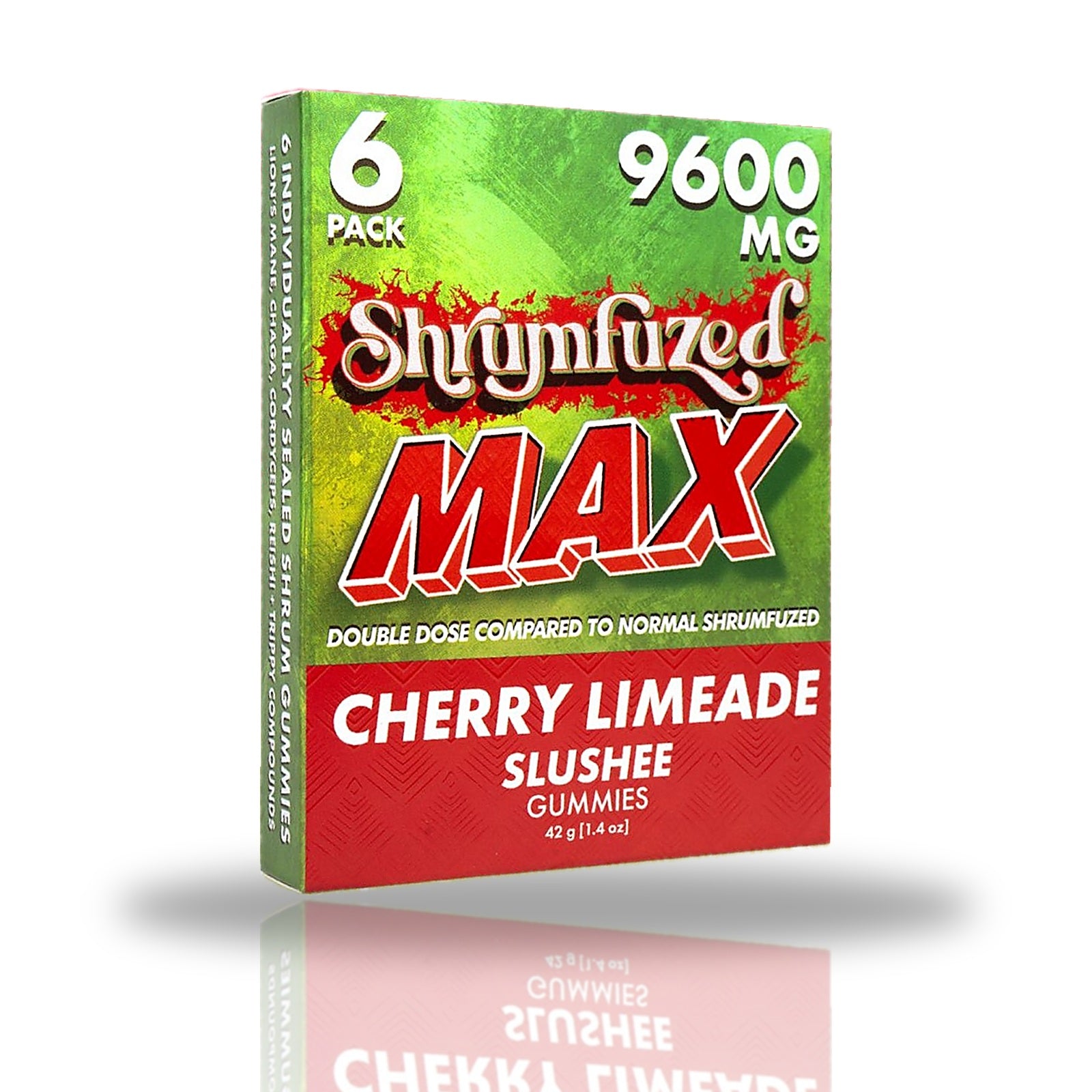 Shrumfuzed MAX 6 Pack 9600 MG - Cherry Limeade Slushee