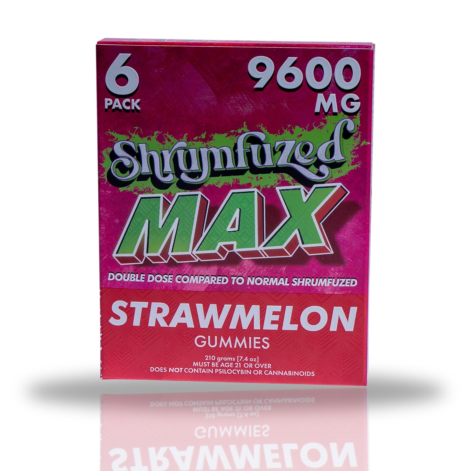 Shrumfuzed MAX 6 Pack 9600 MG - Strawmelon