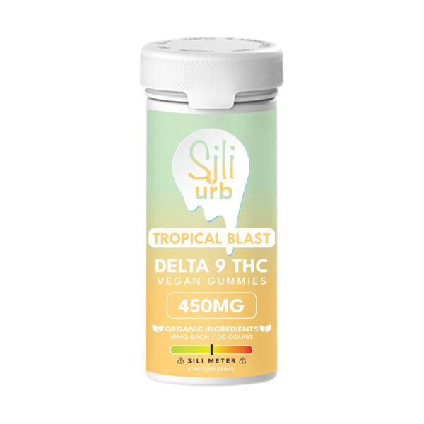 Sili x Urb D9 THC Gummies 450MG 30 Count