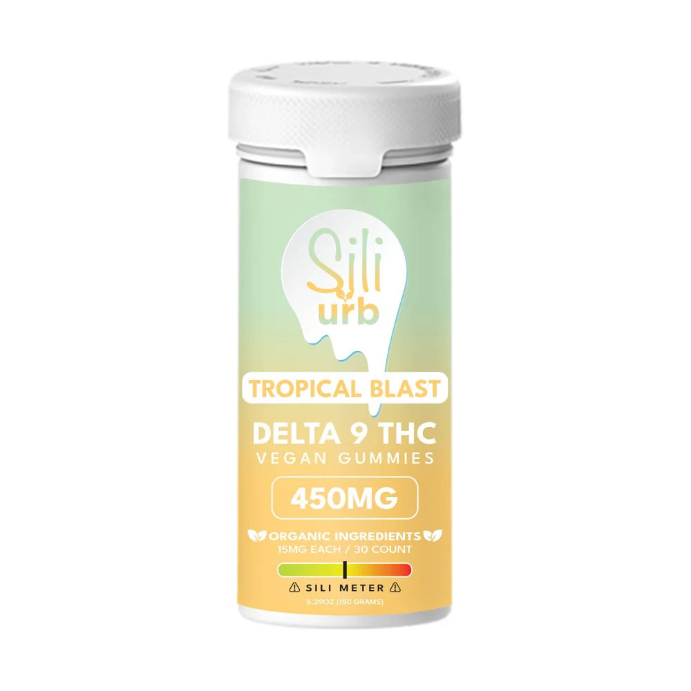 Sili x Urb D9 THC Gummies 450MG 30 Count