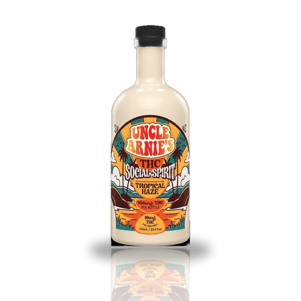 Uncle Arnie's THC Social Spirit Tropical Haze 166MG THC | 750mL