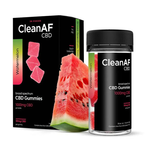 CleanAF CBD Gummies 20 Count