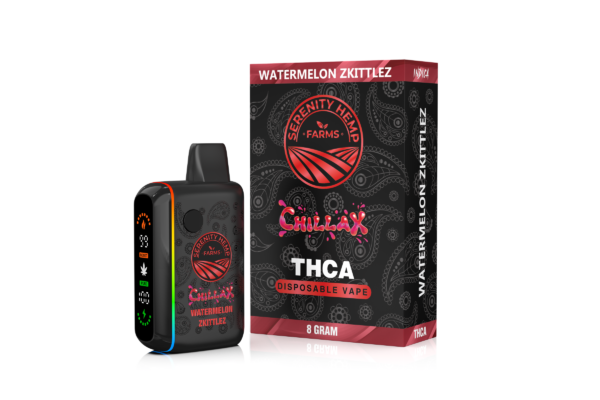Serenity Hemp Chillax THCA Disposable Vape 8g