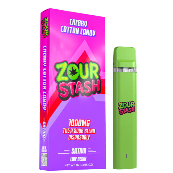 Zour Stash THC-A Live Resin 1.0G Disposable